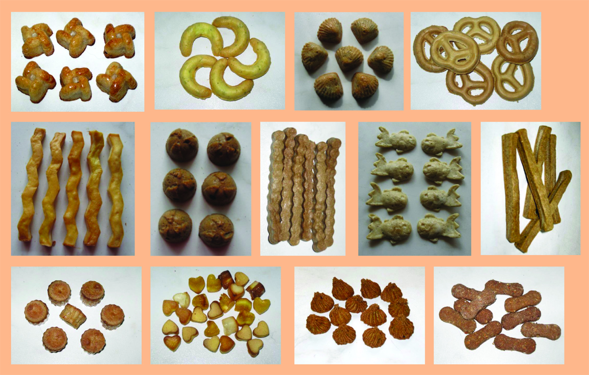 Jando`s Schlemmer-Gebäck Produkt-Beispiele selbst produzierte Hundekekse